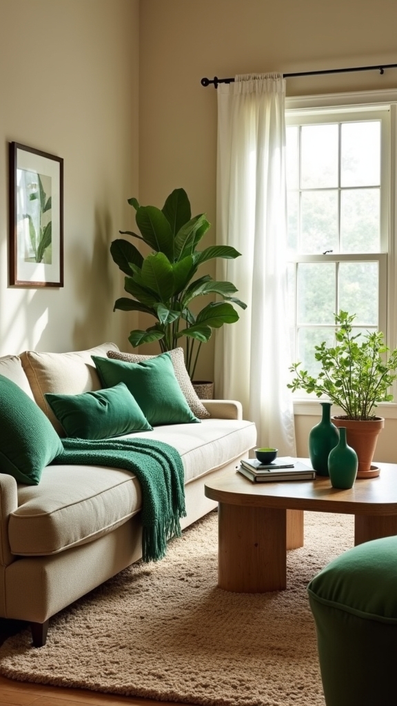 nature inspired green accessories integration
