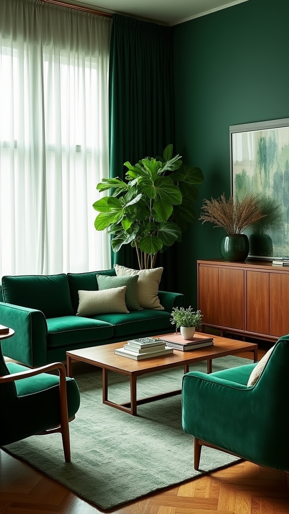 nature inspired living room design