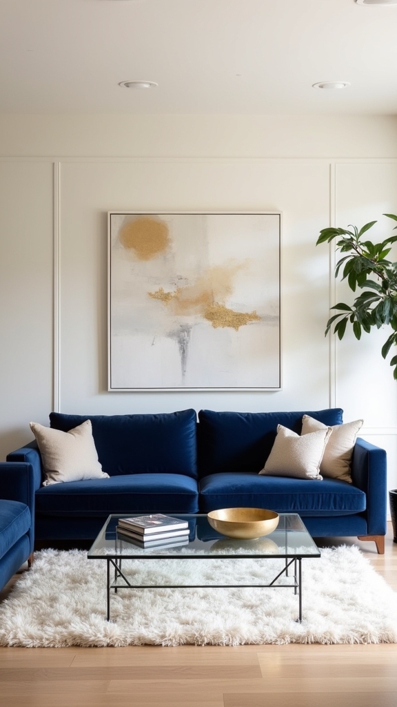 navy blue and neutrals