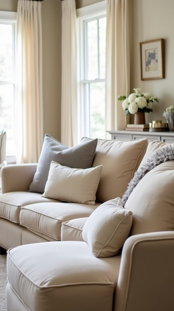 neutral harmony with texture