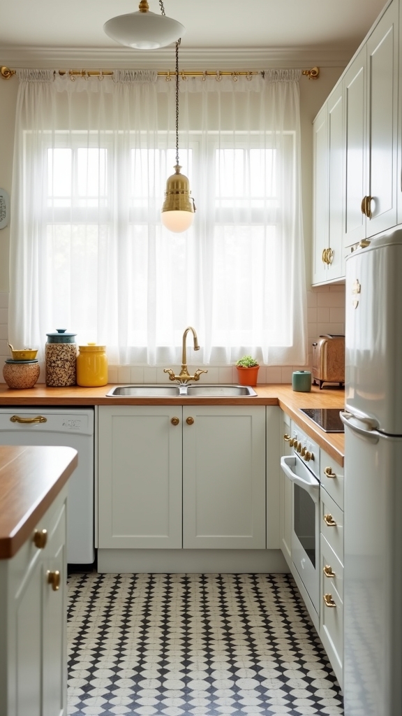 nostalgic elegance in kitchens