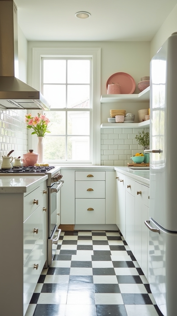 nostalgic retro kitchen design