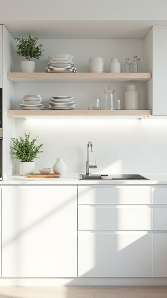 open shelving design elegance
