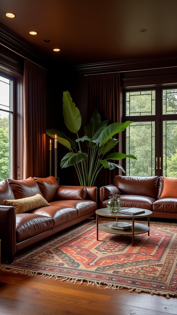 patterned rugs enhance living