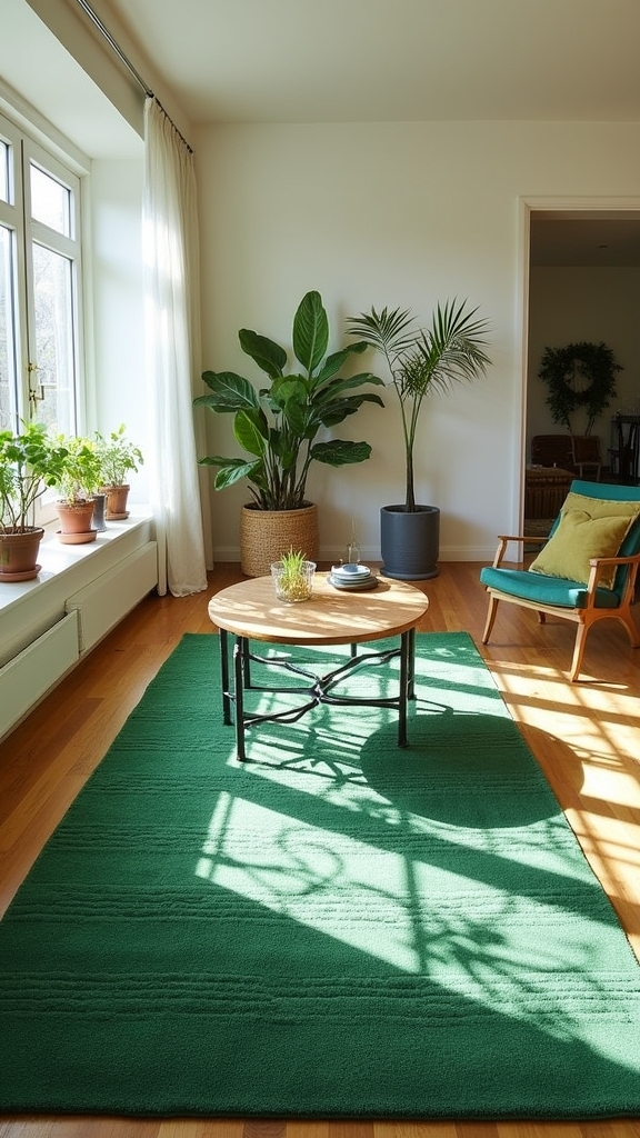 patterned rugs enhance spaces