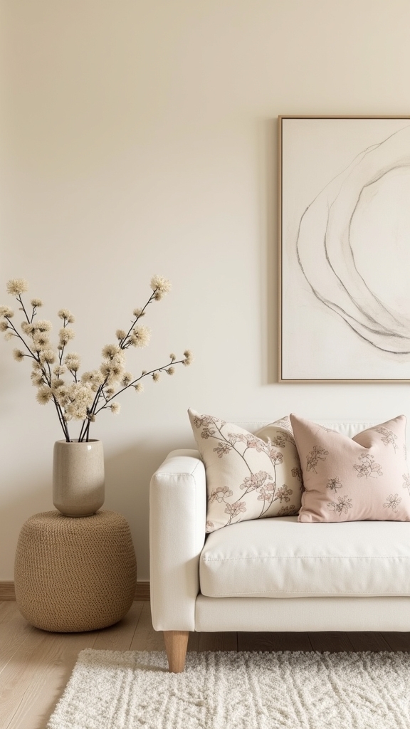 patterns enhance cream interiors