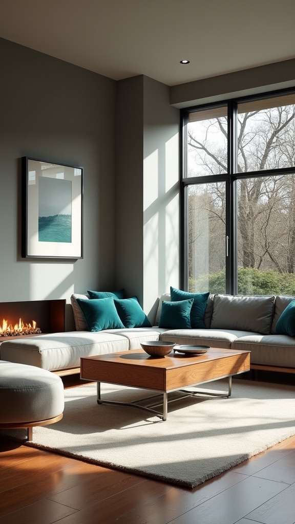 reclaimed wood adds warmth