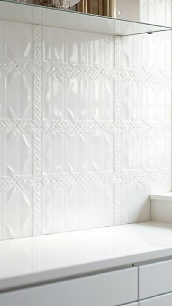 refined minimalist kitchen tiles