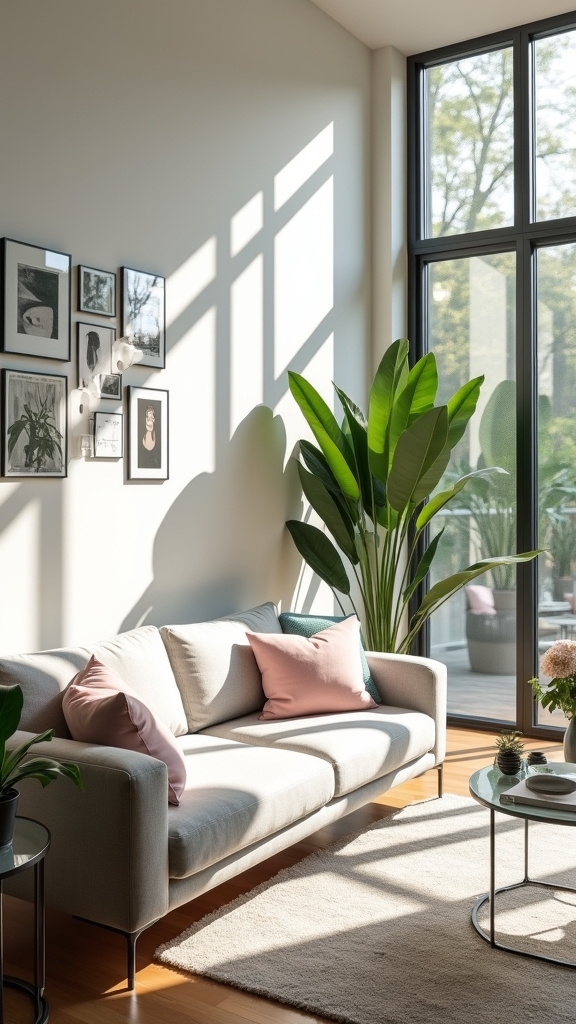 reflective elegance enhances space