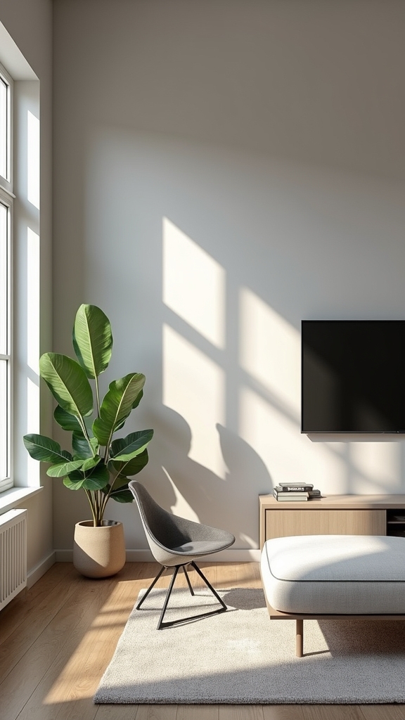 refreshing light grey ambiance