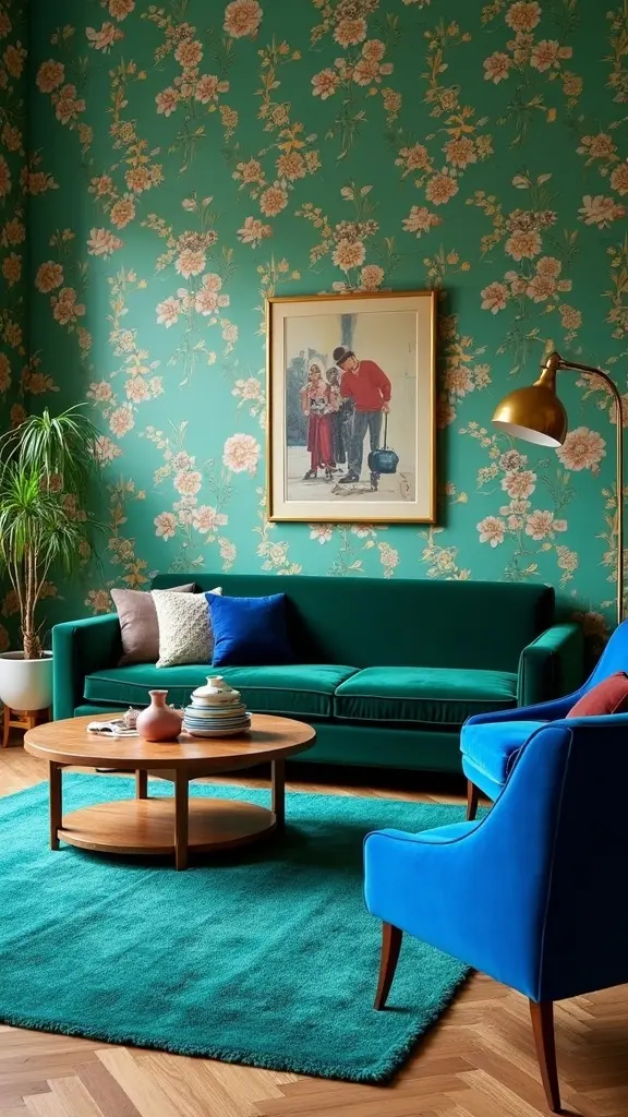 retro color scheme makeover