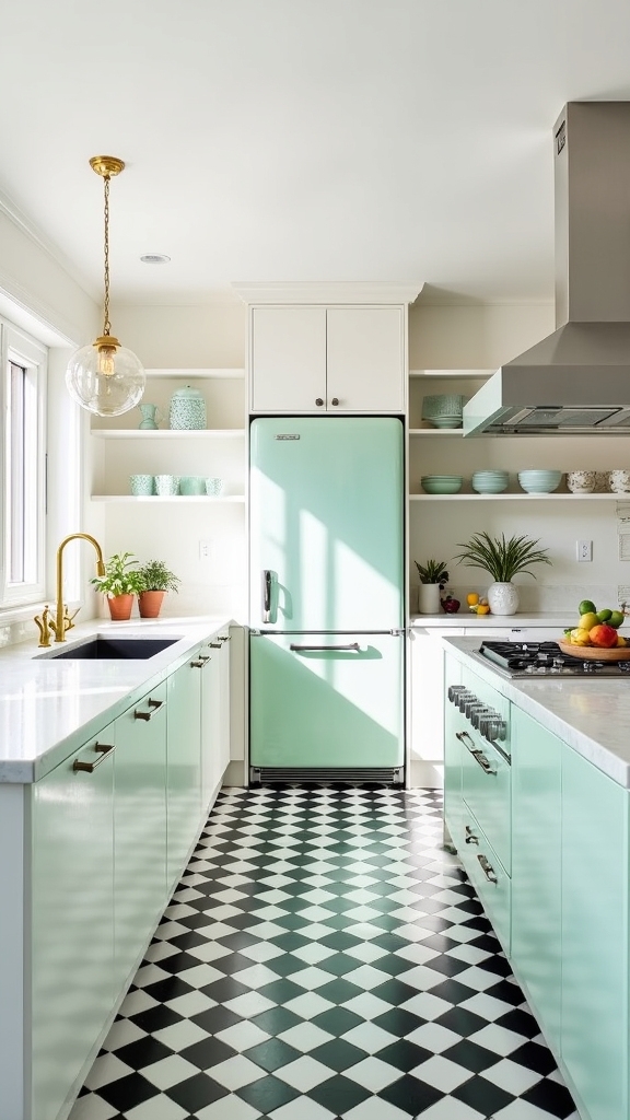 retro kitchen design elements