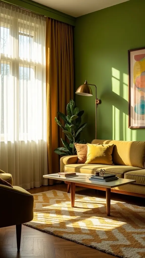 retro olive avocado revival