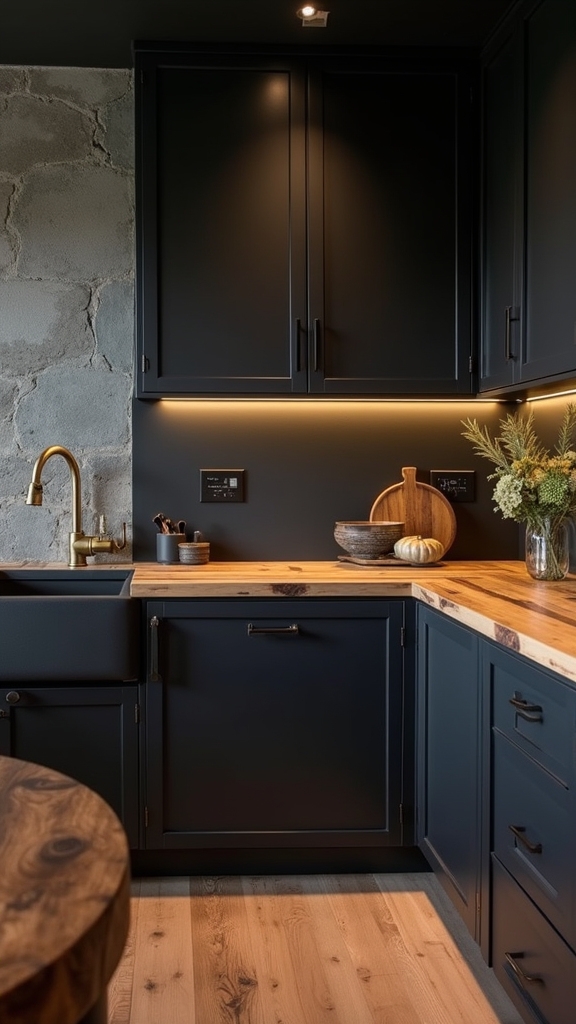 rustic reclaimed wood countertops