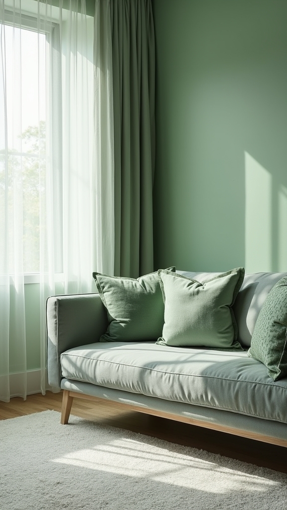 sage green decor sophistication
