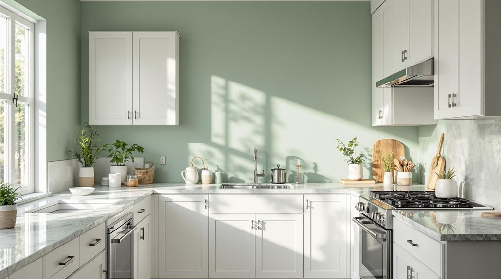 sage green kitchen inspiration