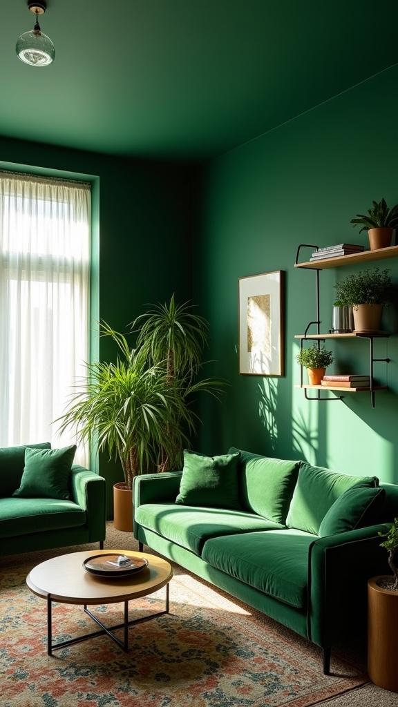 saturated color ceiling techniques