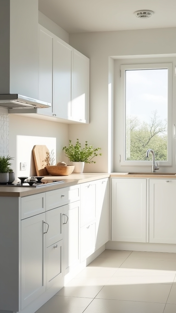 seamless integration of white appliances
