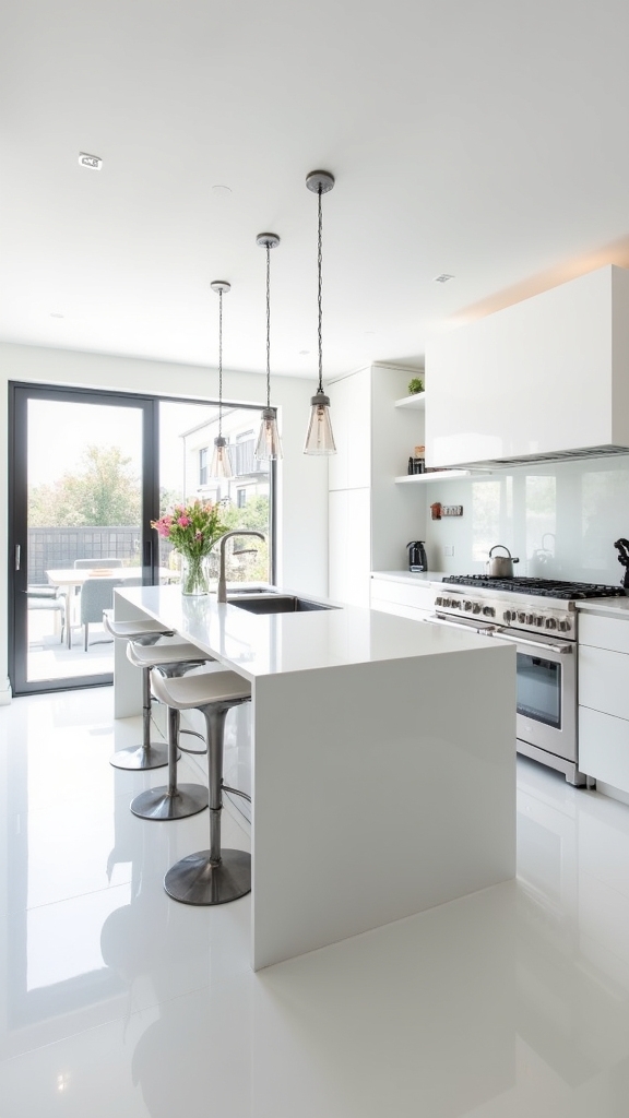 seamless modern kitchen design