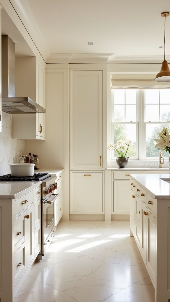 sleek integrated appliance design