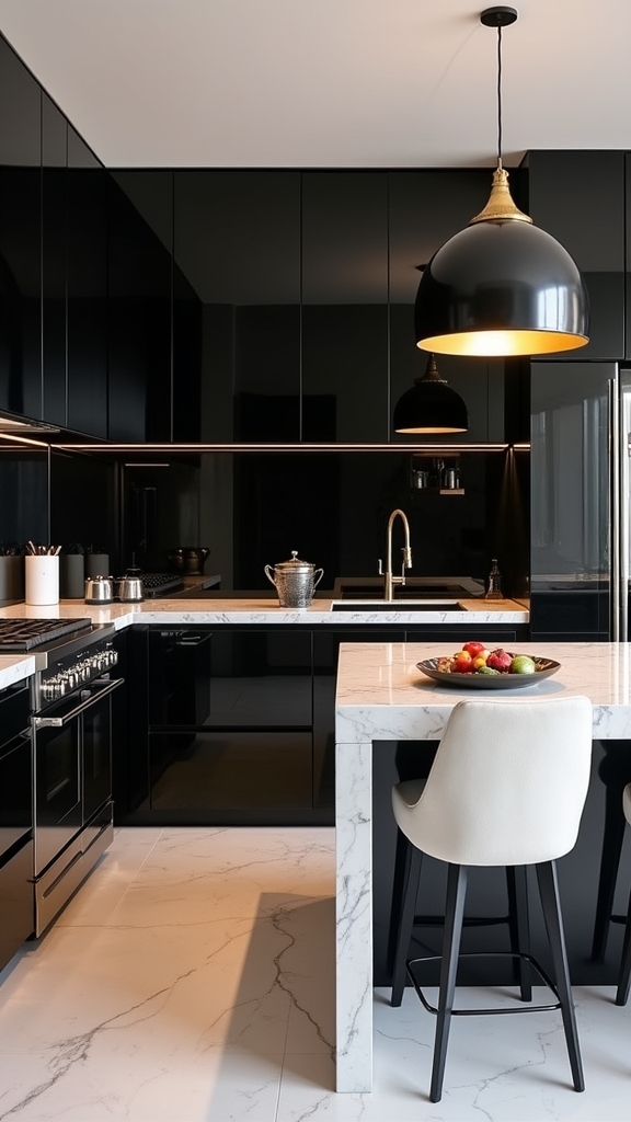 sleek sophistication reflective elegance