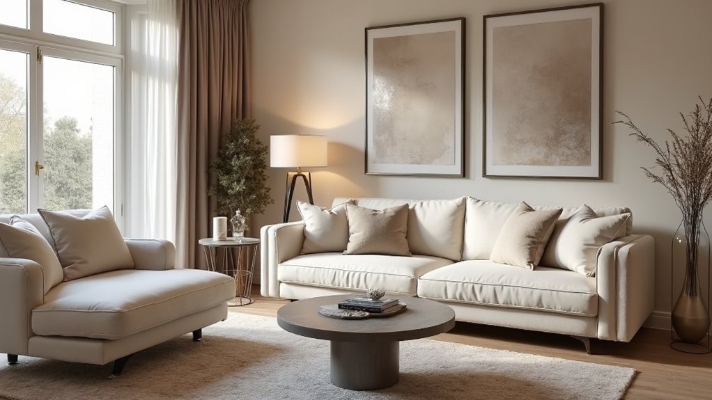 soft and modern decor