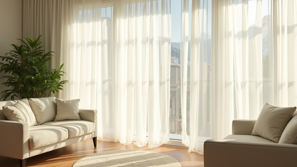 soft and serene curtains