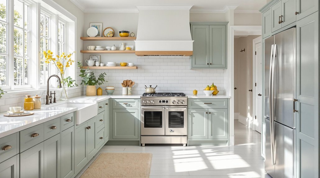 soft contrast paint colors