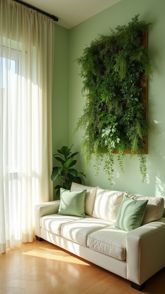soft green tonal harmony
