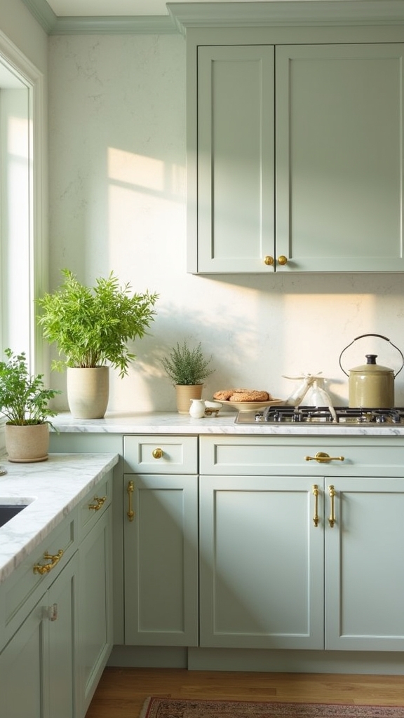 soft light sage elegance