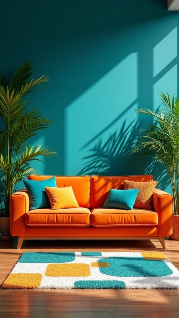sophisticated color harmony achieved