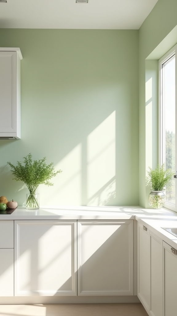 sophisticated earthy kitchen palette