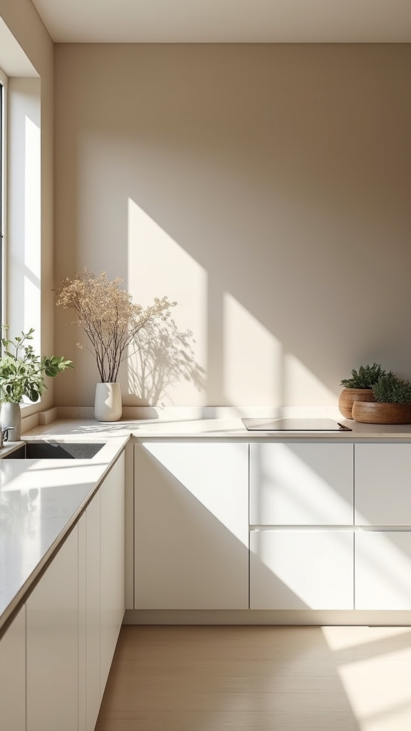 sophisticated light taupe warmth