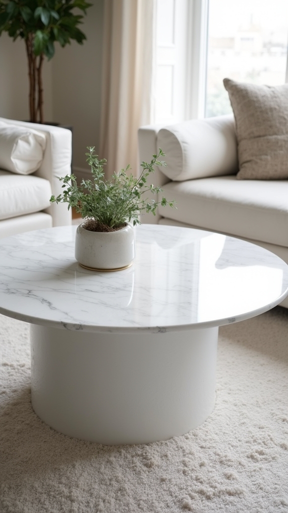 sophisticated marble coffee tables