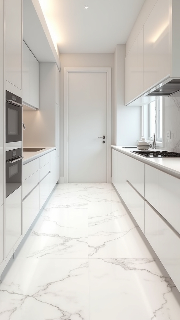 sophisticated matte porcelain tiles