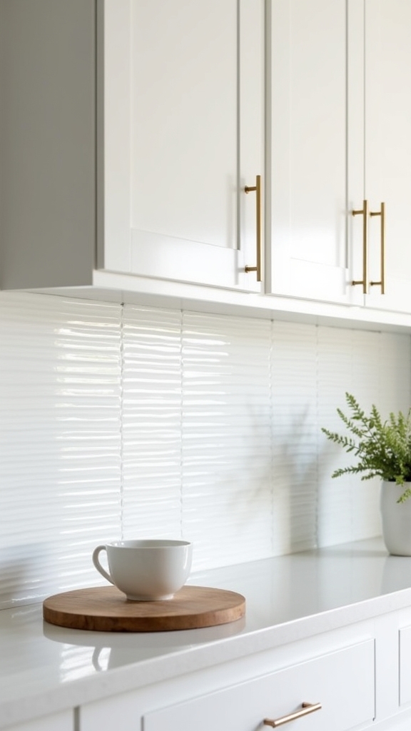 sophisticated minimalist backsplash tiles