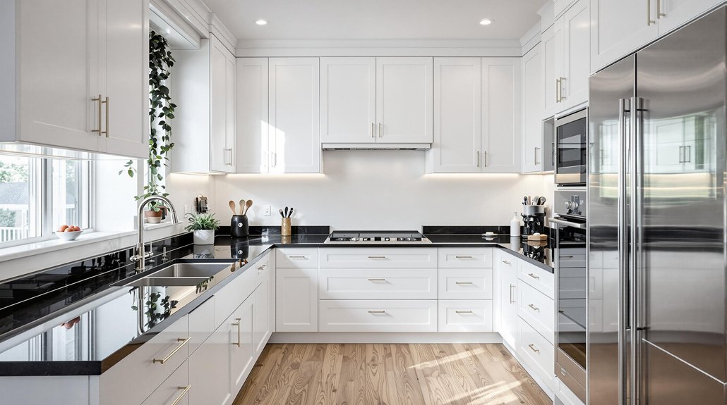 sophisticated modern kitchen design