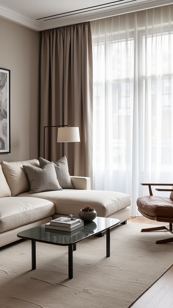 sophisticated neutral toned elegance