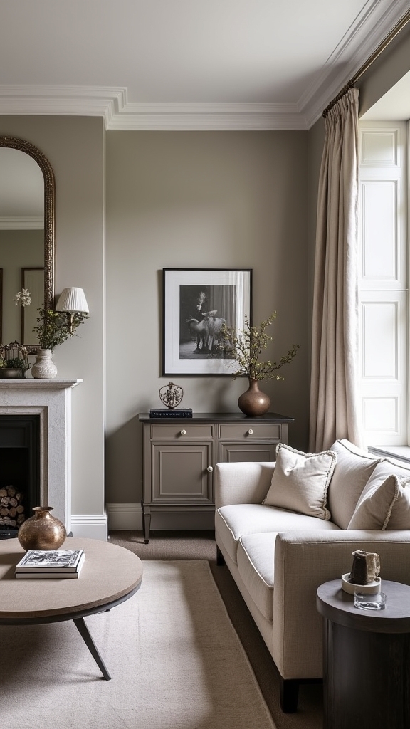 sophisticated warm grey elegance