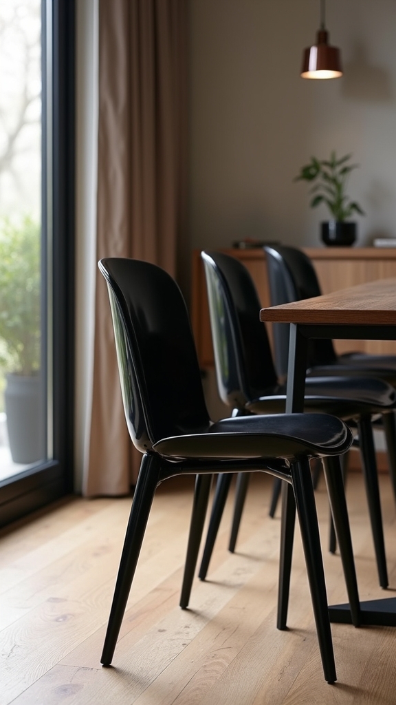 space efficient dining chair sets