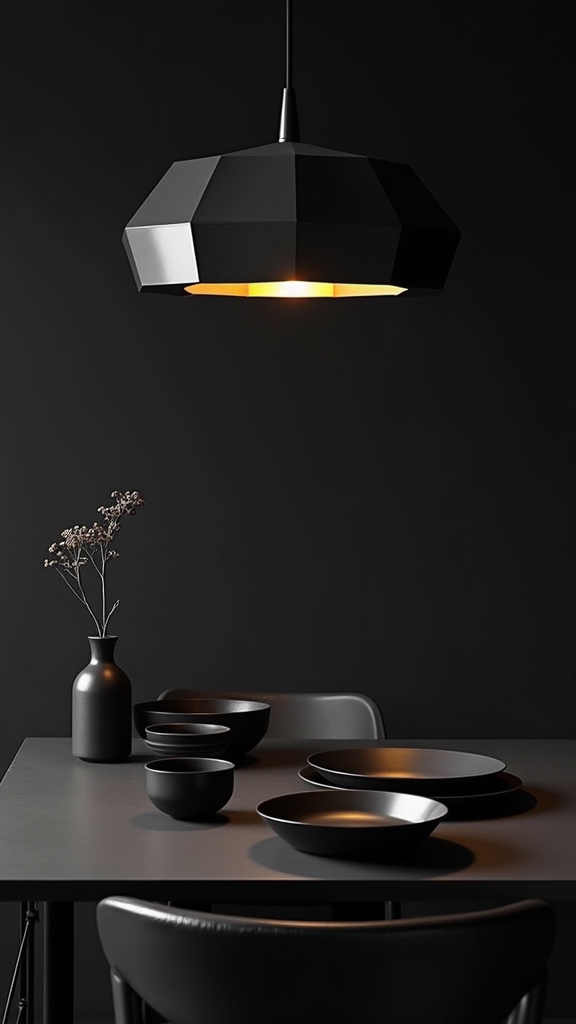 striking pendant lighting installation