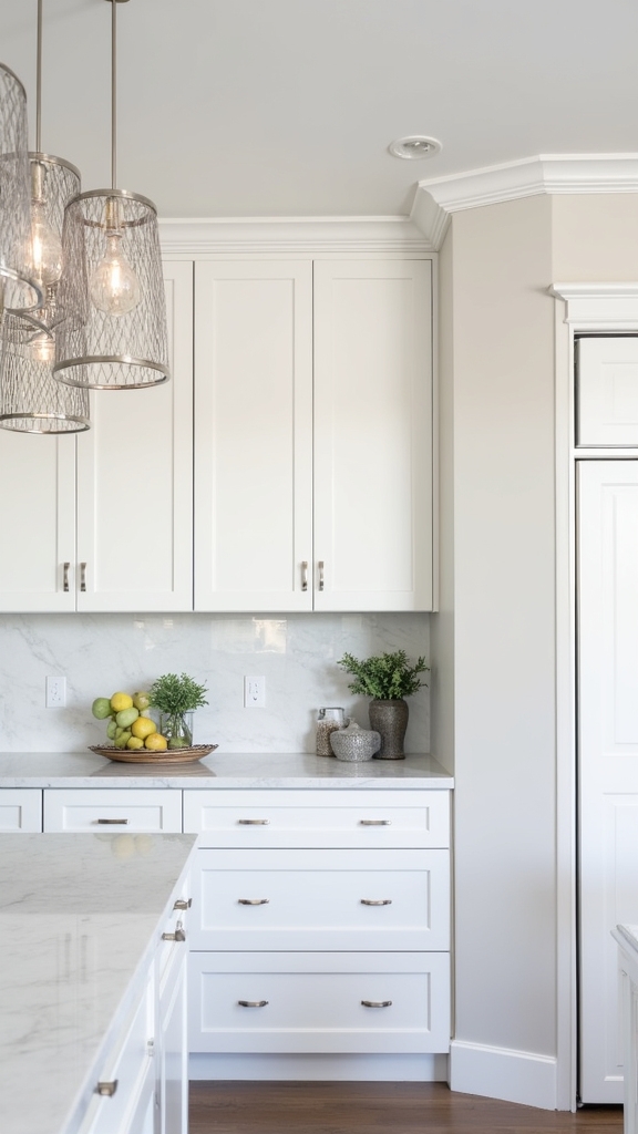 striking silver lighting fixtures