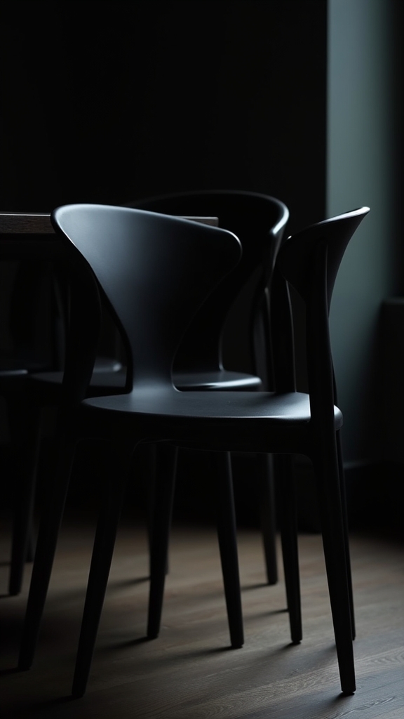 stylish stackable dining chairs