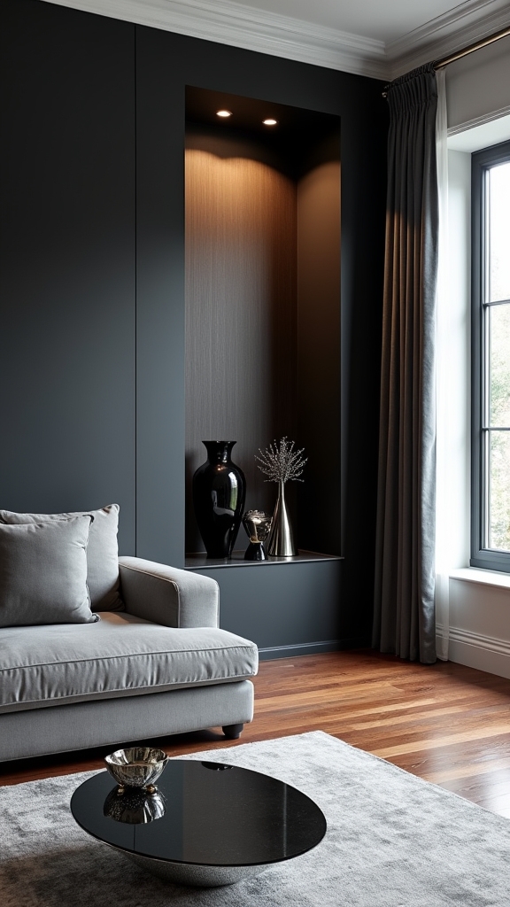 stylish wall indent transformation