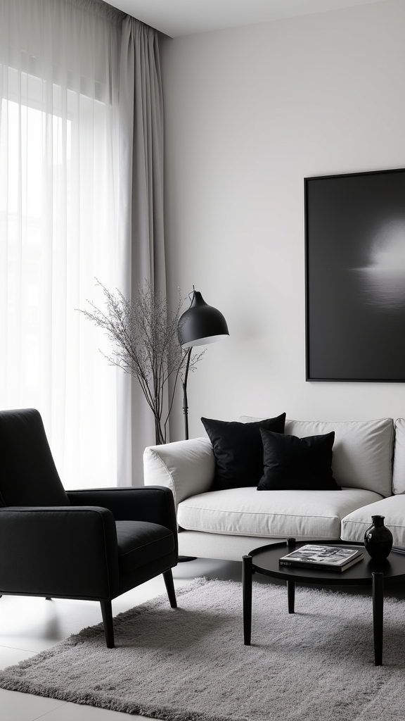 subtle grey enhances sophistication