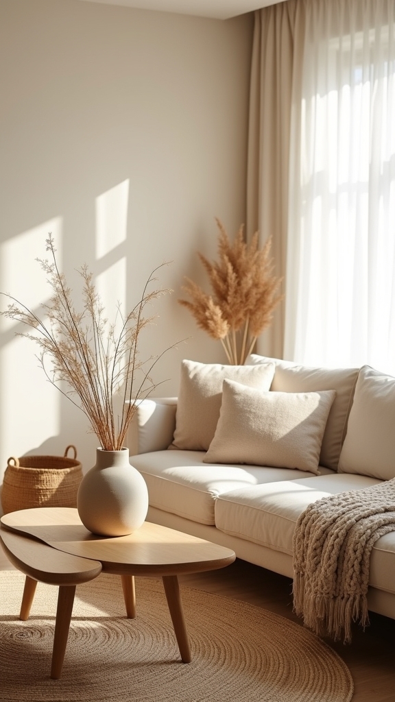 tactile minimalist beige design