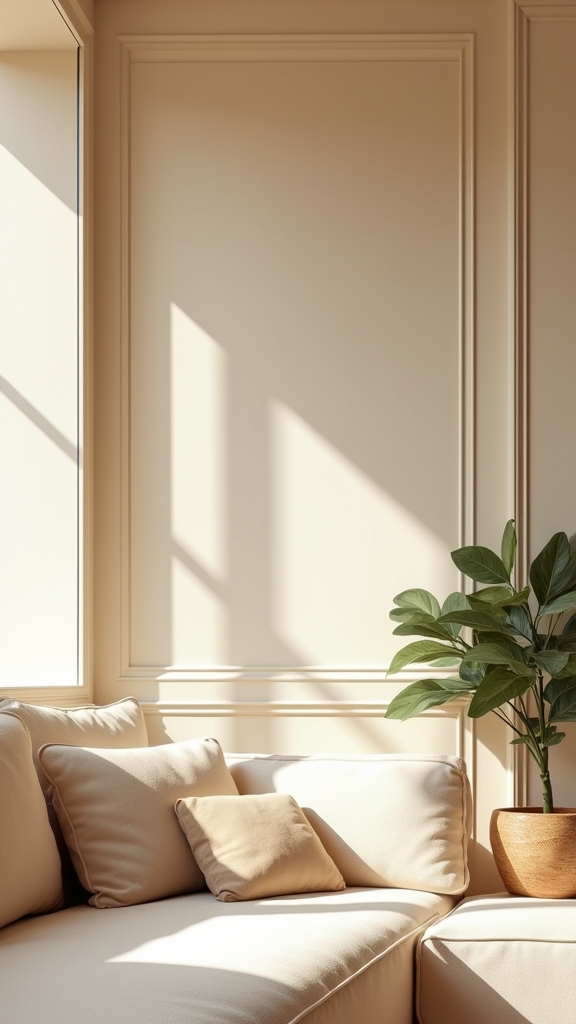 taupe beige border benefits