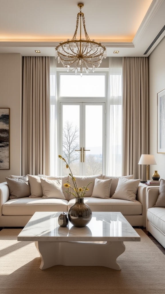 thoughtful lighting enhances elegance