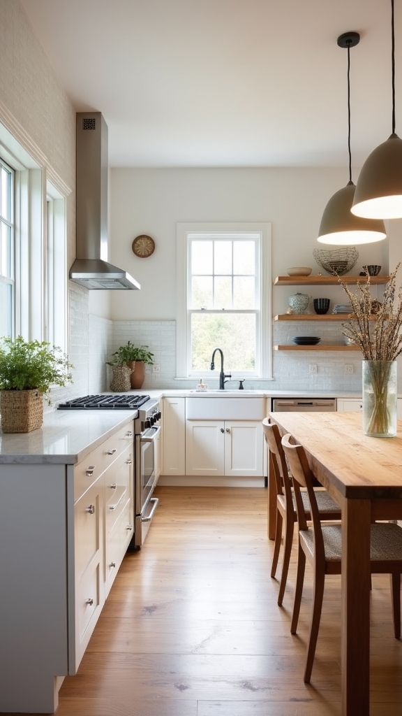 timber accents enhance warmth