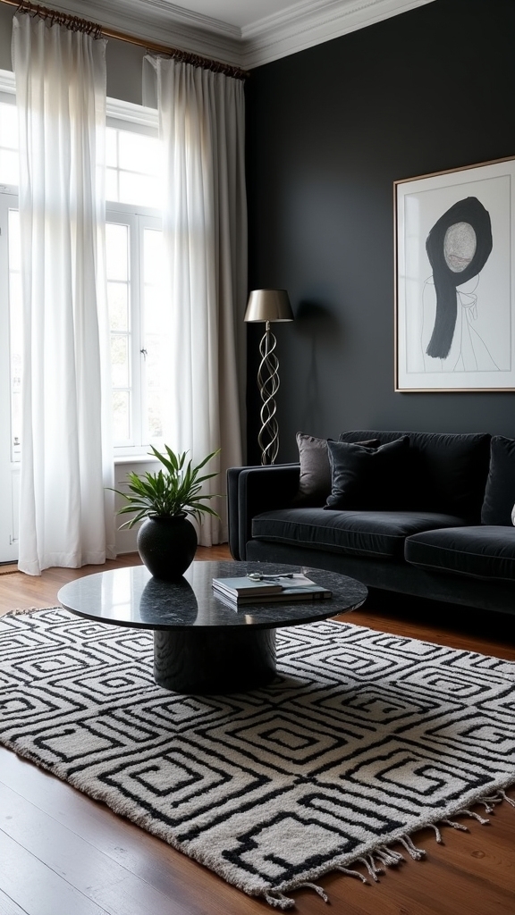 timeless black and white elegance